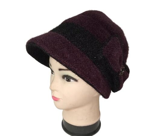 Шапка зимняя женская MB312 brown р.56-60 "Mabi" недорого оптом от прямого поставщика Фотография Шапка зимняя женская MB312 brown р.56-60 "Mabi" недорого оптом от прямого поставщика