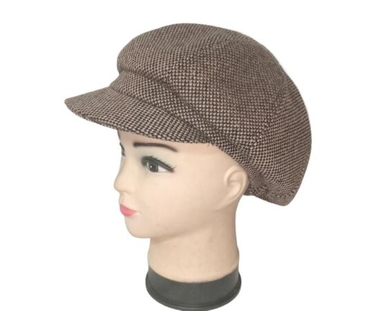 Кепка жіноча утеплена MB323 brown р.56-62 "Mabi" недорого оптом від прямого постачальника Кепка жіноча утеплена MB323 brown р.56-62 "Mabi" недорого оптом від прямого постачальника