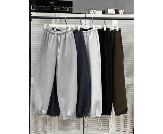 Штаны спортивные женские тёплые 501 khaki р.S-L "Little Secret" недорого оптом от прямого поставщика Фотография Штаны спортивные женские тёплые 501 khaki р.S-L "Little Secret" недорого оптом от прямого поставщика