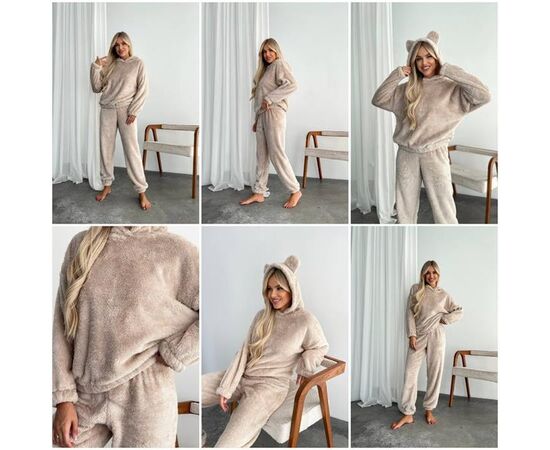 Костюм жіночий теплий 1564 beige р.42-52 "Alisa Brand" недорого оптом від прямого постачальника Костюм жіночий теплий 1564 beige р.42-52 "Alisa Brand" недорого оптом від прямого постачальника