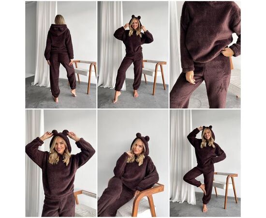 Костюм жіночий теплий 1564 brown р.42-52 "Alisa Brand" недорого оптом від прямого постачальника Костюм жіночий теплий 1564 brown р.42-52 "Alisa Brand" недорого оптом від прямого постачальника