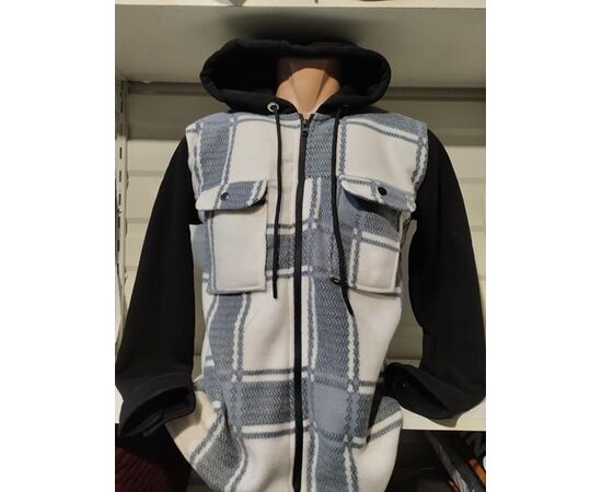 Рубашка мужская тёплая 1376 grey р.S-2XL "RING" недорого оптом от прямого поставщика Фотография Рубашка мужская тёплая 1376 grey р.S-2XL "RING" недорого оптом от прямого поставщика