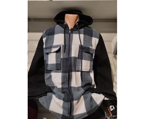 Рубашка мужская тёплая 1377 grey р.S-2XL "RING" недорого оптом от прямого поставщика Фотография Рубашка мужская тёплая 1377 grey р.S-2XL "RING" недорого оптом от прямого поставщика