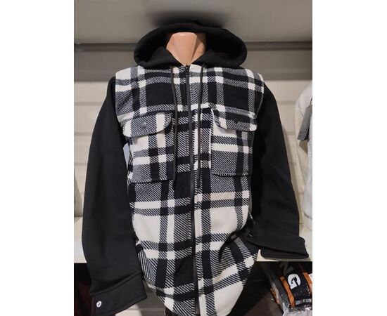 Сорочка чоловіча тепла 1380 black р.S-2XL "RING" недорого оптом від прямого постачальника Сорочка чоловіча тепла 1380 black р.S-2XL "RING" недорого оптом від прямого постачальника