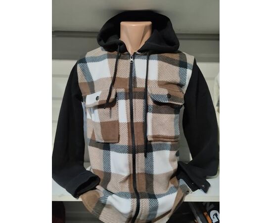 Сорочка чоловіча тепла 1381 beige р.S-2XL "RING" недорого оптом від прямого постачальника Сорочка чоловіча тепла 1381 beige р.S-2XL "RING" недорого оптом від прямого постачальника