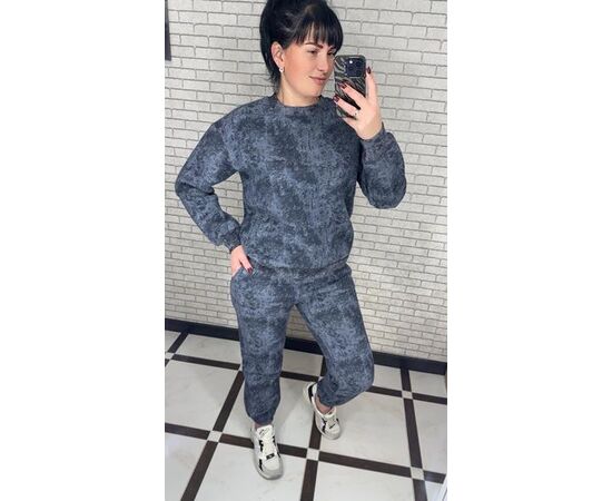 Костюм спортивний жіночий 085 d.grey р.42-50 "VALENTINA" недорого оптом від прямого постачальника Костюм спортивний жіночий 085 d.grey р.42-50 "VALENTINA" недорого оптом від прямого постачальника