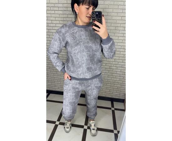 Костюм спортивний жіночий 085 l.grey р.42-50 "VALENTINA" недорого оптом від прямого постачальника Костюм спортивний жіночий 085 l.grey р.42-50 "VALENTINA" недорого оптом від прямого постачальника