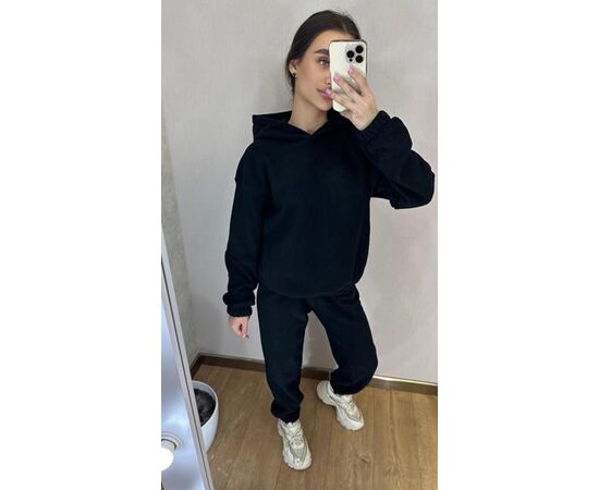 Костюм спортивний жіночий 092 black р.42-50 "VALENTINA" недорого оптом від прямого постачальника Костюм спортивний жіночий 092 black р.42-50 "VALENTINA" недорого оптом від прямого постачальника