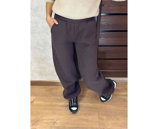 Штани спортивні жіночі теплі 302-2 brown р.42-56 "VALENTINA" недорого оптом від прямого постачальника Штани спортивні жіночі теплі 302-2 brown р.42-56 "VALENTINA" недорого оптом від прямого постачальника