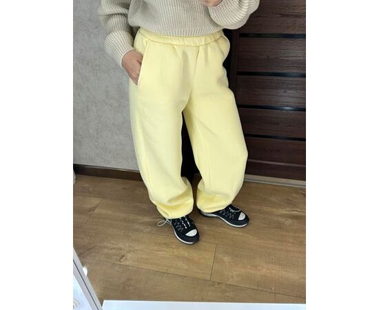 Штани спортивні жіночі теплі 302-2 yellow р.42-56 "VALENTINA" недорого оптом від прямого постачальника Штани спортивні жіночі теплі 302-2 yellow р.42-56 "VALENTINA" недорого оптом від прямого постачальника