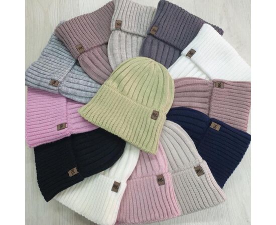 Шапка зимова жіноча CN1426 mix р.56-60 "SELFI" недорого оптом від прямого постачальника Шапка зимова жіноча CN1426 mix р.56-60 "SELFI" недорого оптом від прямого постачальника