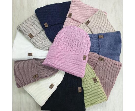 Шапка зимова жіноча CN1427 mix р.56-60 "SELFI" недорого оптом від прямого постачальника Шапка зимова жіноча CN1427 mix р.56-60 "SELFI" недорого оптом від прямого постачальника