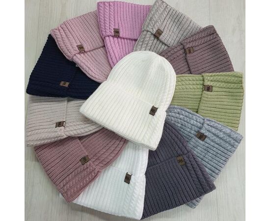 Шапка зимова жіноча CN1428 mix р.56-60 "SELFI" недорого оптом від прямого постачальника Шапка зимова жіноча CN1428 mix р.56-60 "SELFI" недорого оптом від прямого постачальника