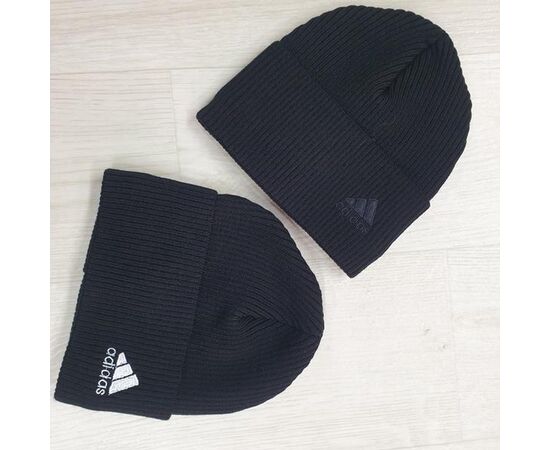 Шапка мужская зимняя CN1433 black р.56-62 "SELFI" недорого оптом от прямого поставщика Фотография Шапка мужская зимняя CN1433 black р.56-62 "SELFI" недорого оптом от прямого поставщика