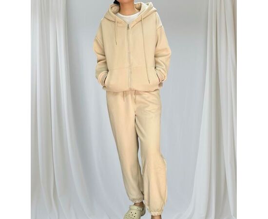 Костюм спортивний жіночий KT1 l.beige р.S-XL "Katty" недорого оптом від прямого постачальника Костюм спортивний жіночий KT1 l.beige р.S-XL "Katty" недорого оптом від прямого постачальника