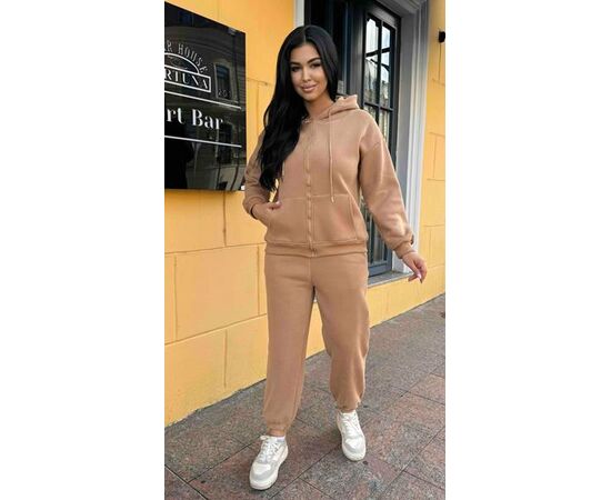 Костюм спортивний жіночий KT5 d.beige р.S-XL "Katty" недорого оптом від прямого постачальника Костюм спортивний жіночий KT5 d.beige р.S-XL "Katty" недорого оптом від прямого постачальника