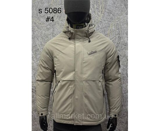 Куртка чоловіча зимова/двостороння розміри L-4XL (5 кв) "PROSTOMEN" купити недорого від прямого постачальника, зображення 4