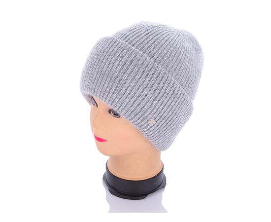 Шапка зимняя женская Ангора на флісі 2358-1 grey р.56-60 "Angelica" недорого оптом от прямого поставщика Фотография Шапка зимняя женская Ангора на флісі 2358-1 grey р.56-60 "Angelica" недорого оптом от прямого поставщика
