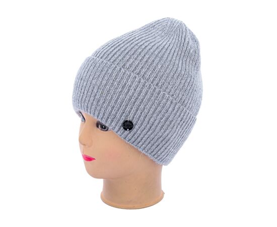 Шапка зимова жіноча Ангора на флісі 002-1 grey р.56-60 "Angelica" недорого оптом від прямого постачальника Шапка зимова жіноча Ангора на флісі 002-1 grey р.56-60 "Angelica" недорого оптом від прямого постачальника