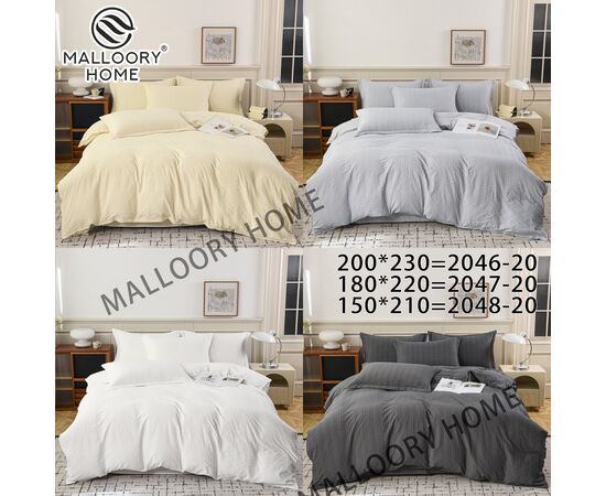 Постільна білизна 2046-20 р.180*200 "MALLOORY" недорого оптом від прямого постачальника Постільна білизна 2046-20 р.180*200 "MALLOORY" недорого оптом від прямого постачальника