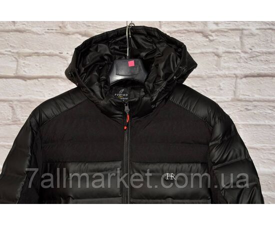 Фотография Куртка мужская евро-зима, стёганная размеры 48-56 "FUDIAO" купить недорого от прямого поставщика, изображение 3