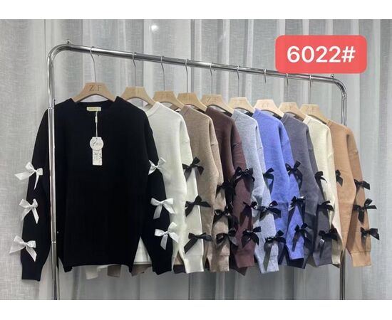 Свитер женский 6022 mix р.50-52 "Immei" недорого оптом от прямого поставщика Фотография Свитер женский 6022 mix р.50-52 "Immei" недорого оптом от прямого поставщика