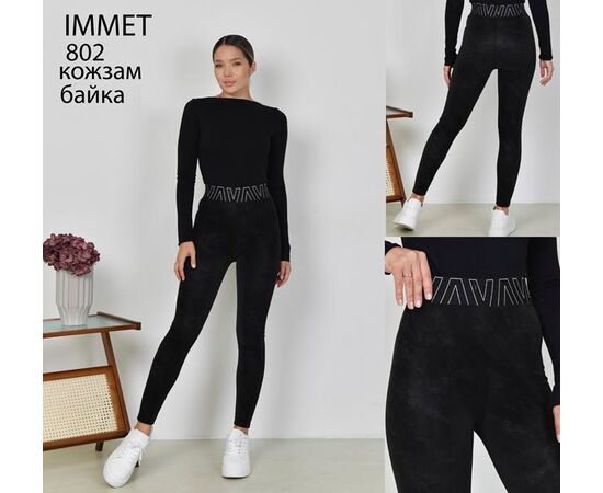 Лосини жіночі теплі 802 black р.M-2XL "Immei" недорого оптом від прямого постачальника Лосини жіночі теплі 802 black р.M-2XL "Immei" недорого оптом від прямого постачальника