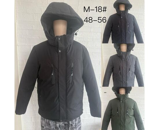 Куртка мужская зимняя M18 d.grey р.48-56 "Lina" недорого оптом от прямого поставщика Фотография Куртка мужская зимняя M18 d.grey р.48-56 "Lina" недорого оптом от прямого поставщика