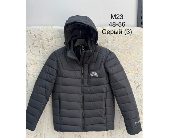 Куртка мужская зимняя M23 grey р.48-56 "Lina" недорого оптом от прямого поставщика Фотография Куртка мужская зимняя M23 grey р.48-56 "Lina" недорого оптом от прямого поставщика