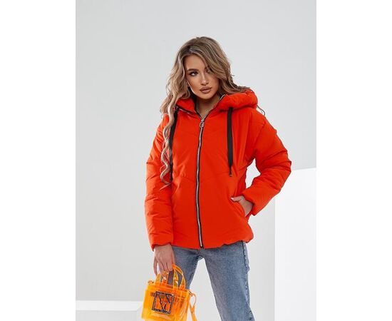 Куртка женская зимняя 207 orange р.S-L "Deliv" недорого оптом от прямого поставщика Фотография Куртка женская зимняя 207 orange р.S-L "Deliv" недорого оптом от прямого поставщика