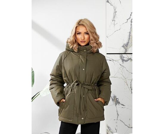 Куртка женская зимняя 292 khaki р.S-L "Deliv" недорого оптом от прямого поставщика Фотография Куртка женская зимняя 292 khaki р.S-L "Deliv" недорого оптом от прямого поставщика