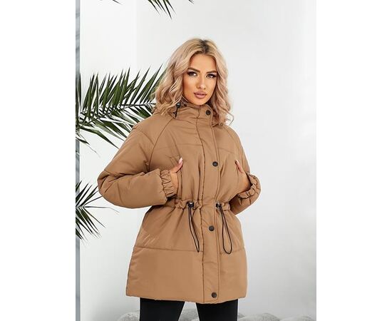 Куртка женская зимняя 293 beige р.S-L "Deliv" недорого оптом от прямого поставщика Фотография Куртка женская зимняя 293 beige р.S-L "Deliv" недорого оптом от прямого поставщика