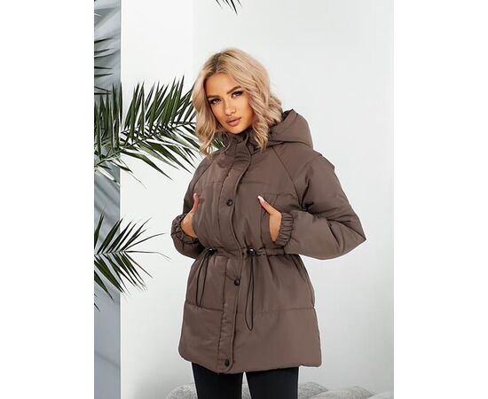 Куртка женская зимняя 293 brown р.S-L "Deliv" недорого оптом от прямого поставщика Фотография Куртка женская зимняя 293 brown р.S-L "Deliv" недорого оптом от прямого поставщика