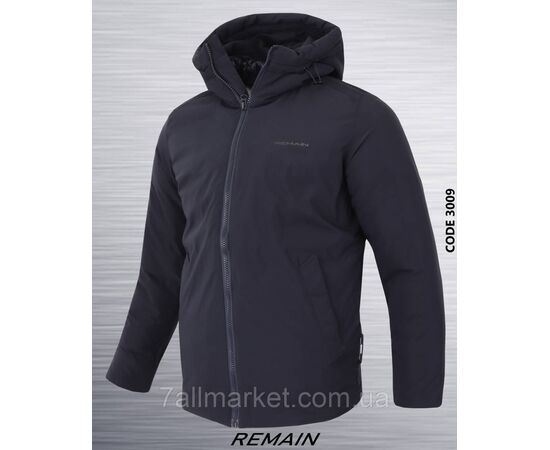 Фотография Куртка мужская зимняя с капюшоном размеры M-3XL (2цв) "REMAIN" купить недорого от прямого поставщика, изображение 2