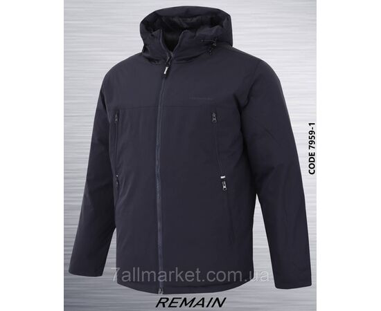 Фотография Куртка мужская зимняя с капюшоном батал размеры 56-64 (3цв)  "REMAIN" купить недорого от прямого поставщика, изображение 3