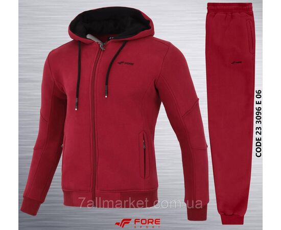 Спортивный мужской костюм на флисе FORE размеры  M-3XL (2цв) "REMAIN" купить недорого от прямого поставщика Фотография Спортивный мужской костюм на флисе FORE размеры  M-3XL (2цв) "REMAIN" купить недорого от прямого поставщика