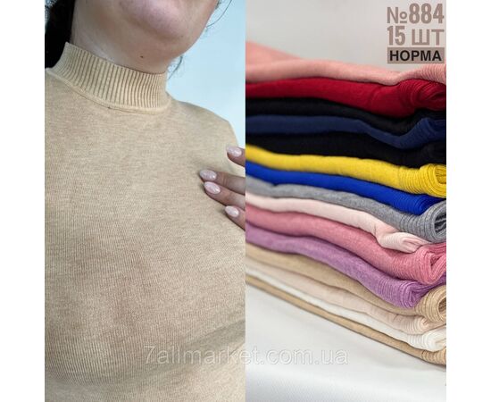 Фотография ТОНКИЙ ОСЕННИЙ ГОЛЬФ УНИВЕРСАЛЬНОГО РАЗМЕРА 44-50 "PARTNERS" недорого от прямого поставщика, изображение 2