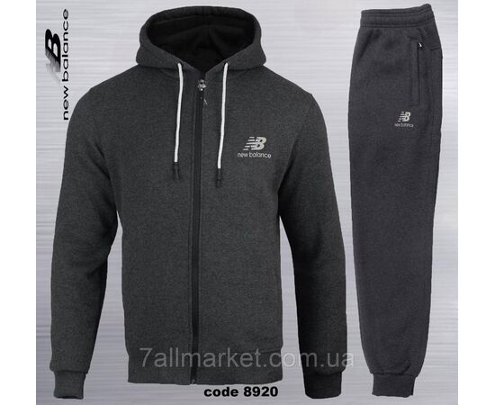 Спортивный мужской костюм на флисе NEW BALANCE размеры S-2XL (2цв) "REMAIN" недорого от прямого поставщика Фотография Спортивный мужской костюм на флисе NEW BALANCE размеры S-2XL (2цв) "REMAIN" недорого от прямого поставщика