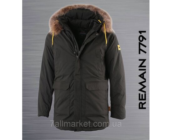 Фотография Куртка мужская зимняя удлиненная  размеры M-3XL (2цв)  "REMAIN" купить недорого от прямого поставщика, изображение 2