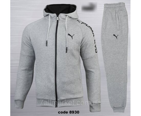 Спортивный мужской костюм на флисе Пума размеры S-2XL (4цв) "REMAIN" недорого от прямого поставщика Фотография Спортивный мужской костюм на флисе Пума размеры S-2XL (4цв) "REMAIN" недорого от прямого поставщика