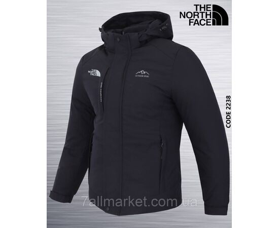 Фотография Куртка мужская зимняя с капюшоном Норт Фейс размеры 46-54 (2цв)  "REMAIN" купить недорого от прямого поставщика, изображение 2