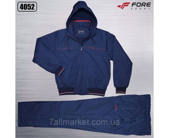 Спортивный мужской костюм плащевка на флисе FORE размеры  M-3XL (3цв) "REMAIN" купить недорого от прямого поставщика Фотография Спортивный мужской костюм плащевка на флисе FORE размеры  M-3XL (3цв) "REMAIN" купить недорого от прямого поставщика