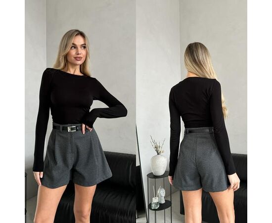 Шорты женские 6037 d.grey р.42-48 "LINDA" недорого оптом от прямого поставщика Фотография Шорты женские 6037 d.grey р.42-48 "LINDA" недорого оптом от прямого поставщика