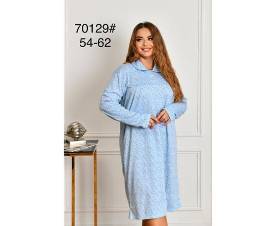 Нічня жіноча 70129 l.blue р.54-62 "HOME STYLE" недорого оптом від прямого постачальника Нічня жіноча 70129 l.blue р.54-62 "HOME STYLE" недорого оптом від прямого постачальника