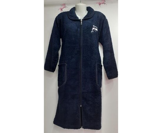 Ночнушка женская RL773 navy р.50-60 "HOME STYLE" недорого оптом от прямого поставщика Фотография Ночнушка женская RL773 navy р.50-60 "HOME STYLE" недорого оптом от прямого поставщика