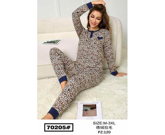 Піжама тепла жіноча 70205 beige р.M-3XL "Fili Wear" недорого оптом від прямого постачальника Піжама тепла жіноча 70205 beige р.M-3XL "Fili Wear" недорого оптом від прямого постачальника