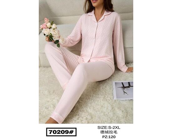 Піжама тепла жіноча 70209 pink р.M-3XL "Fili Wear" недорого оптом від прямого постачальника Піжама тепла жіноча 70209 pink р.M-3XL "Fili Wear" недорого оптом від прямого постачальника