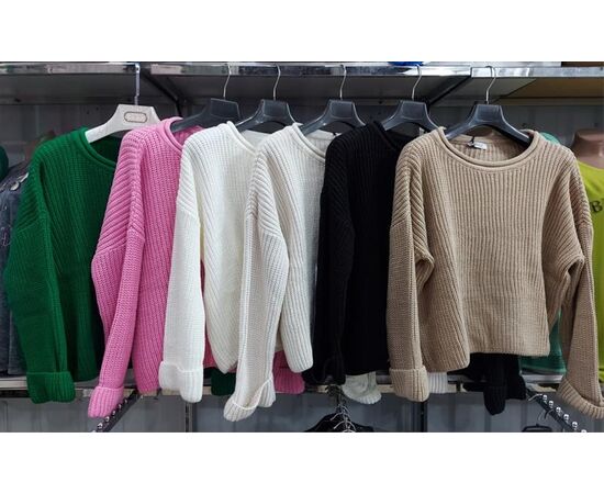 Свитер женский JL52 pink р.one size "Julia" недорого оптом от прямого поставщика Фотография Свитер женский JL52 pink р.one size "Julia" недорого оптом от прямого поставщика