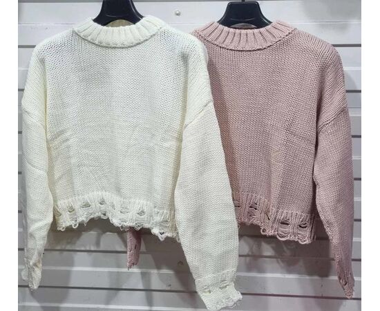 Свитер женский JL60 beige р.one size "Julia" недорого оптом от прямого поставщика Фотография Свитер женский JL60 beige р.one size "Julia" недорого оптом от прямого поставщика