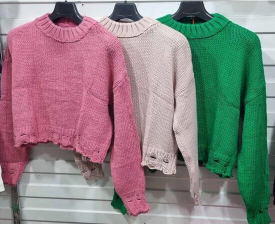 Свитер женский JL64 green р.one size "Julia" недорого оптом от прямого поставщика Фотография Свитер женский JL64 green р.one size "Julia" недорого оптом от прямого поставщика